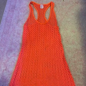Coral Bikini Coverup